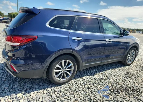 2017 Hyundai Santa Fe Se from USA, damaged, VIN KM8SN4HF8HU245929